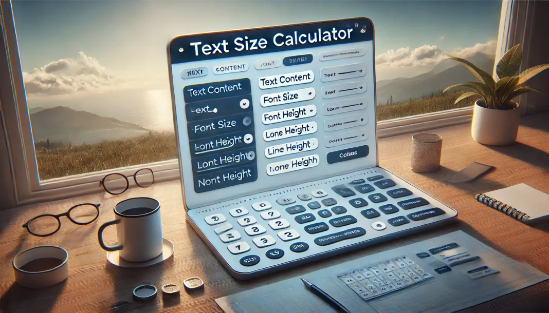 Text Size Calculator Online