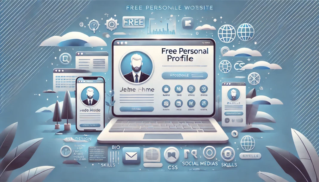 Web Profil Pribadi Gratis