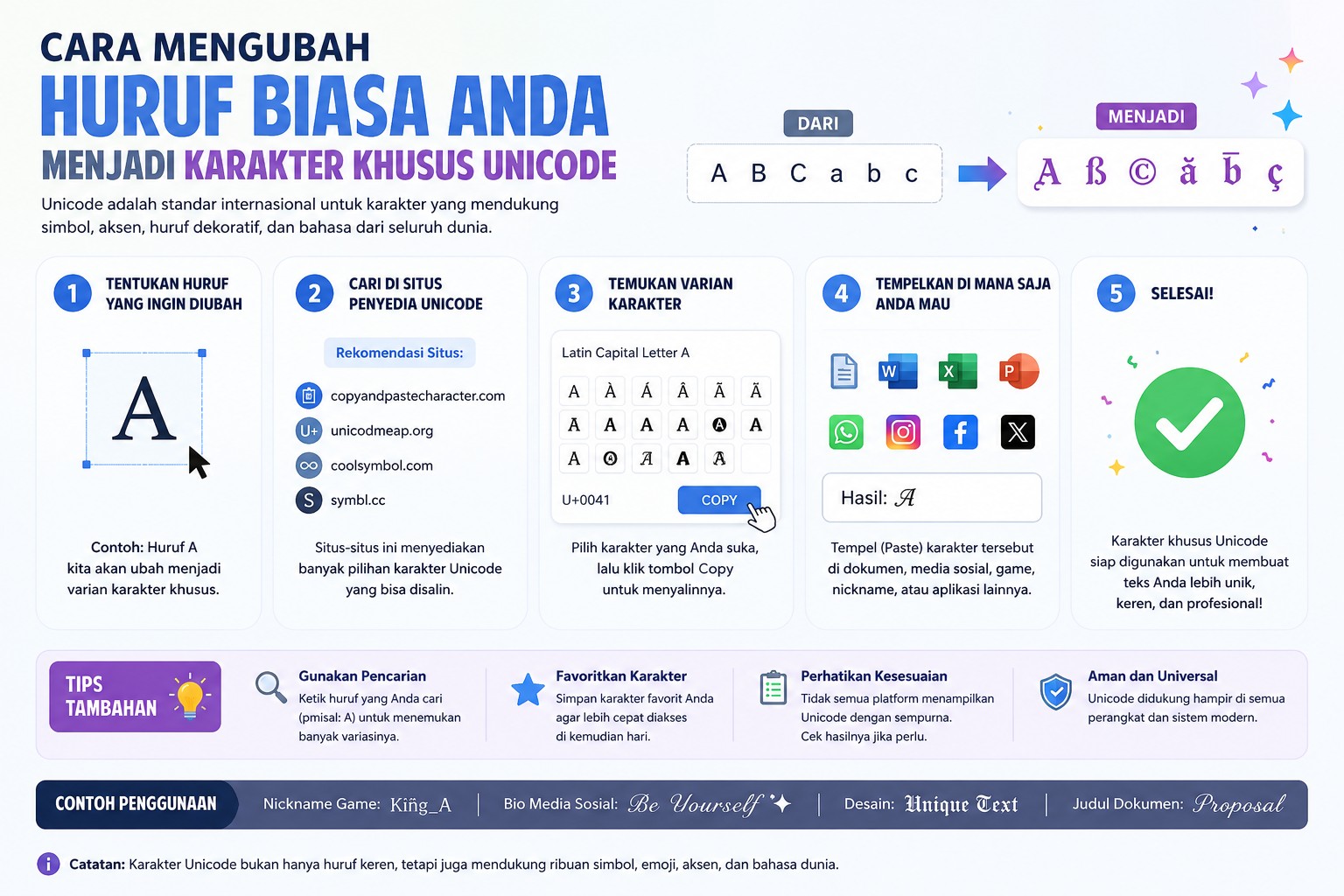 Cara Mengubah Huruf Biasa