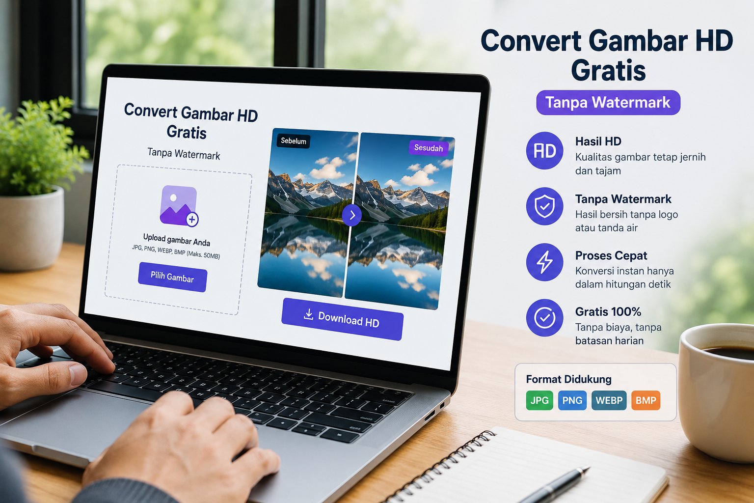 Convert Gambar HD Gratis